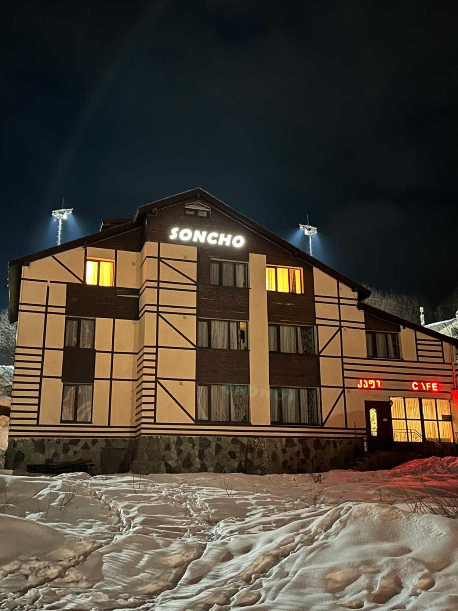 Hotel Soncho Gudauri Esterno foto
