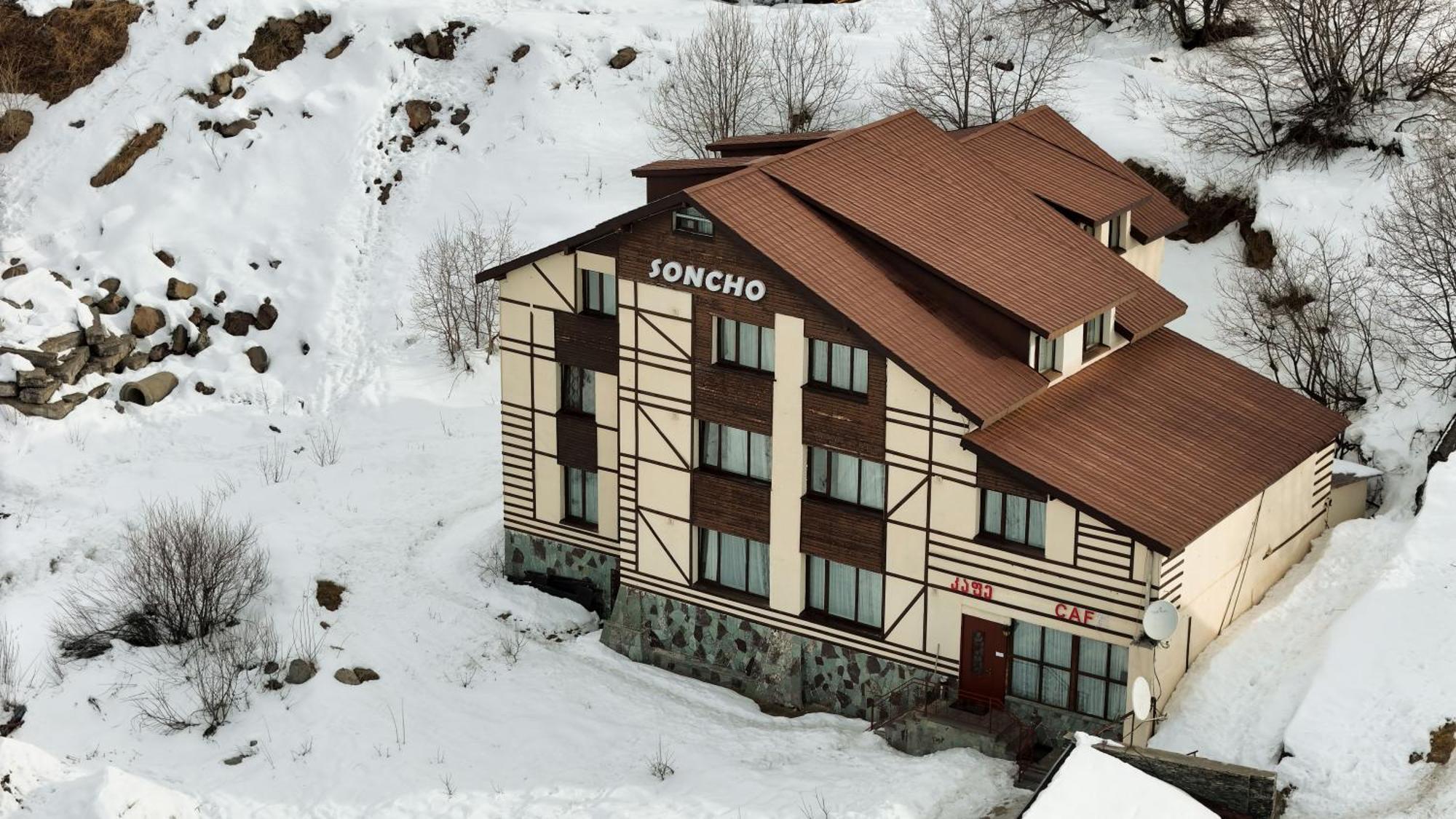 Hotel Soncho Gudauri Esterno foto