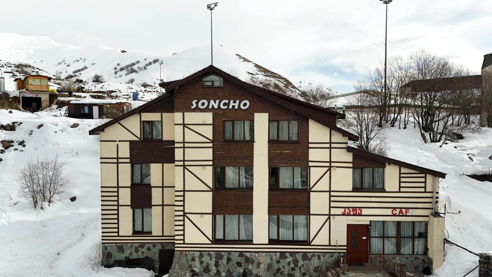 Hotel Soncho Gudauri Esterno foto